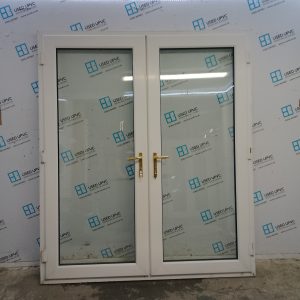 Used White Upvc French Doors 1800mm x 2095mm EA3