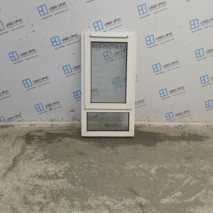 Used White Upvc Window 600mm x 1155mm NWS2066