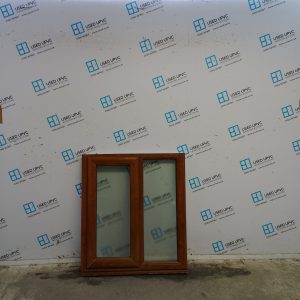 Used Oak Upvc Window 920mm x 1040mm (Reduce To 880mm) C3B23