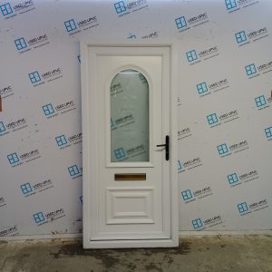 Used White Upvc Front Door 915mm x 1990mm 0567