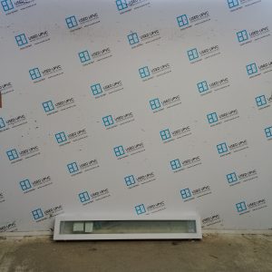 Brand New White Timber Framed Window 1455mm x 225mm USW093