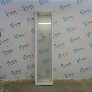 Brand New White Upvc Timber Framed Side Panel 500mm x 2045mm C6W22