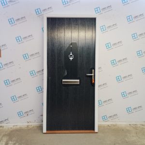 Brand New Anthracite Grey T30 Fire Door 960mm x 2060mm ND54