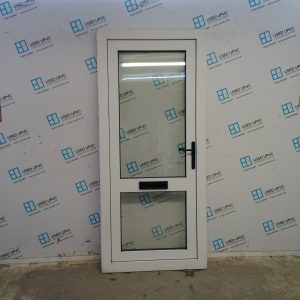 Used White Upvc Front Door 930mm x 2080mm 0578