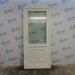 Used White Upvc Back Door 930mm x 2110mm C1UD88