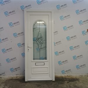 Used White Upvc Front Door 845mm x 2060mm SC818