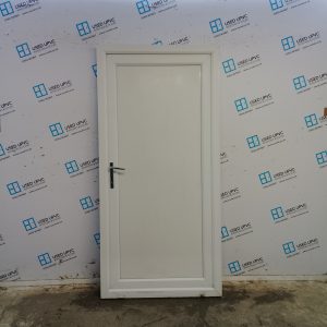 Used White Upvc Back Door 960mm x 1990mm C8D80