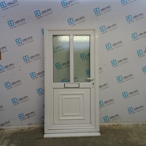 Used White Upvc Front Door 965mm x 1895mm 0301