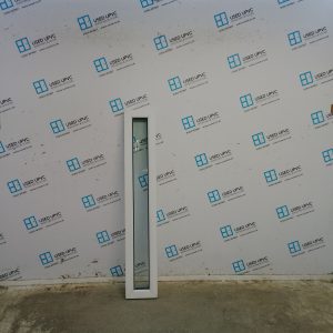 Used White Upvc Window 245mm x 1470mm W0078