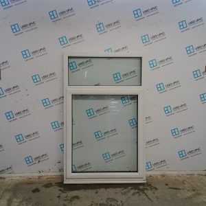 Used White Upvc Window 1055mm x 1670mm C5048