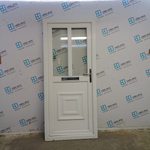 Used White Upvc Front Door 900mm x 2060mm C6004