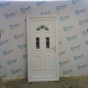 Used White Upvc Back Door 915mm x 1945mm 0320