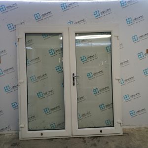 Used White Upvc French Doors (Outwards Opening) 1790mm x 1970mm EA7
