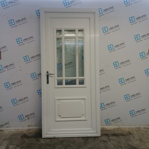 Used White Upvc Back Door 990mm x 2180mm 0407