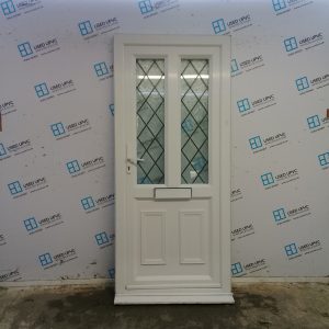 Used White Upvc Front Door 920mm x 2070mm 0675