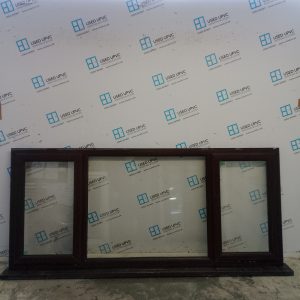 Used Rosewood Upvc Window 2375mm x 1070mm LW0051