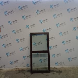 Used Rosewood Upvc Window 635mm x 1310mm SC2010