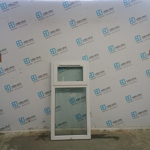 Used White Upvc Window 675mm x 1345mm C3W038