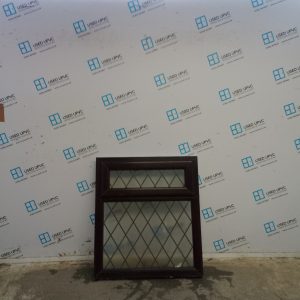 Used Rosewood Upvc Window 910mm x 1015mm C10W02
