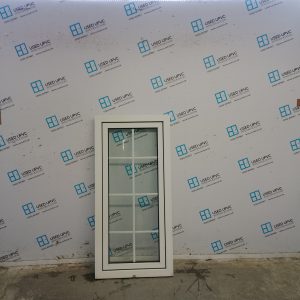 Used White Upvc Tilt And Turn Window 665mm x 1390mm C3045
