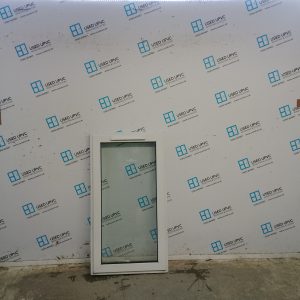 Used White Upvc Window 675mm x 1240mm C4W106