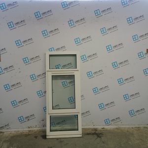 Used White Upvc Window 605mm x 1495mm C4W046