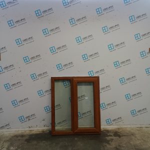 Used Oak Upvc Window 875mm x 1015mm SC5W39