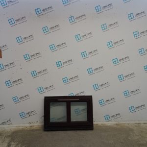 Used Rosewood Upvc Window 895mm x 595mm NWS2003