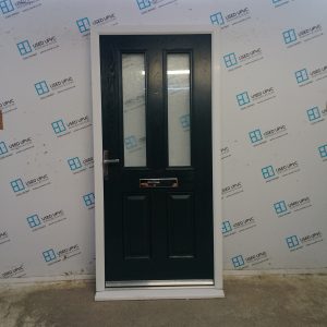 Used Anthracite Grey Composite Front Door 1000mm x 2100mm 0491