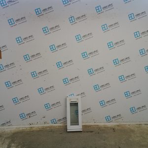 Used White Upvc Window 270mm x 610mm NWS2076