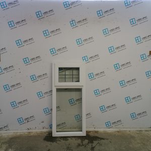 Used White Upvc Window 590mm x 1320mm W0278