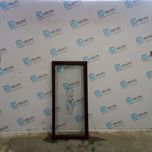 Used Woodgrain Upvc Window 625mm x 1340mm W0280
