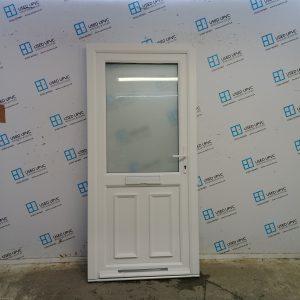 Brand New White Upvc Front Door 930mm x 1985mm ND110