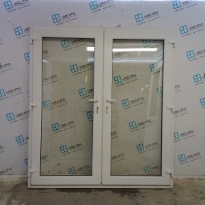 Used White Upvc French Doors 1820mm x 2020mm EA12