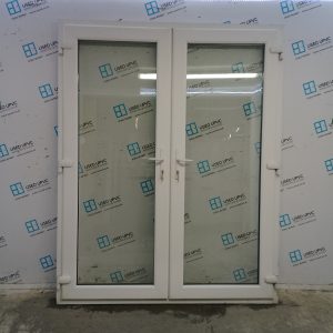Used White Upvc French Doors 1720mm x 2165mm EA14
