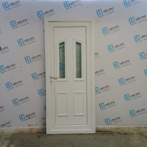 Used White Upvc Back Door 875mm x 2050mm 0831