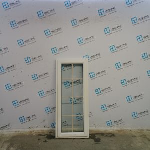 Used White Upvc Window 570mm x 1370mm C5082