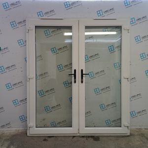 Used White Upvc French Doors 1795mm x 2055mm EA18