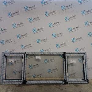 Brand New Black Upvc Window 2455mm x 890mm LW0054