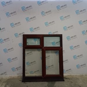 Used Rosewood Upvc Window 1220mm x 1360mm SC6W27