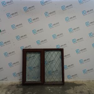 Used Woodgrain Upvc Window 1180mm x 1015mm OBS003