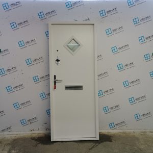 Brand New White Composite Front Door 805mm x 1995mm ND26