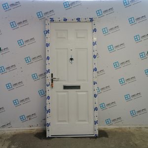 Brand New White Composite Front Door 885mm x 2060mm SC2ND056