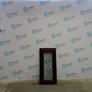 Used Rosewood Upvc Window 485mm x 1015mm NWS2090
