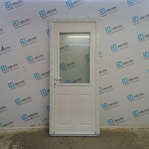 Brand New White Composite Back Door 870mm x 2035mm C1ND34