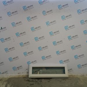Used White Upvc Window 1205mm x 395mm C4W064