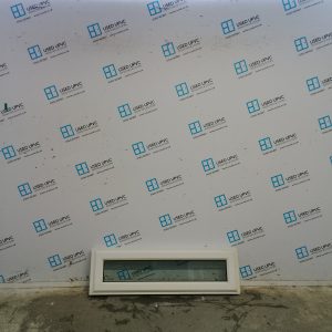 Used White Upvc Window 1220mm x 365mm W0319