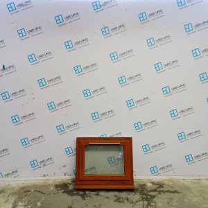 Used Oak Upvc Window 740mm x 615mm NWS2044