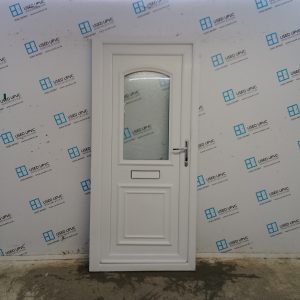 Used White Upvc Front Door 930mm x 2030mm 0738