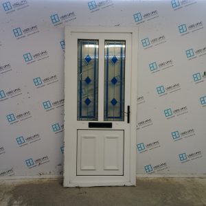Used White Upvc Front Door 925mm x 2025mm C11D07